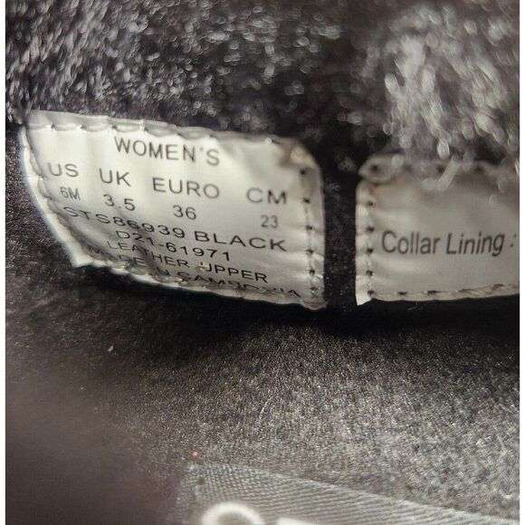 Sperry Moc-Sider Base Core Black Womens Sz 6 M Suede Casual Slip On Loafer Shoes - Picture 10 of 11